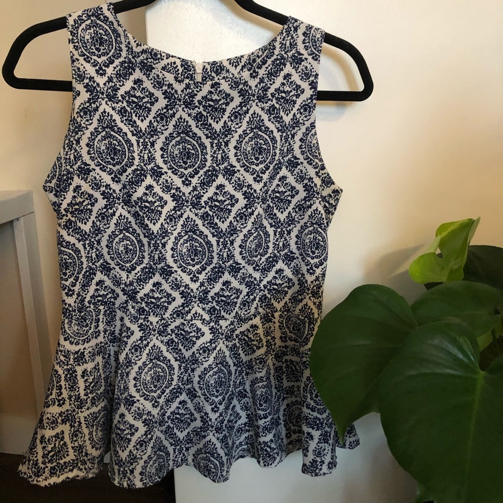 Fit and flare blouse